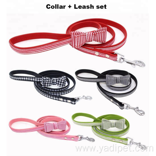 Leather Pet Dog Collars Leash Training Dogs Collar